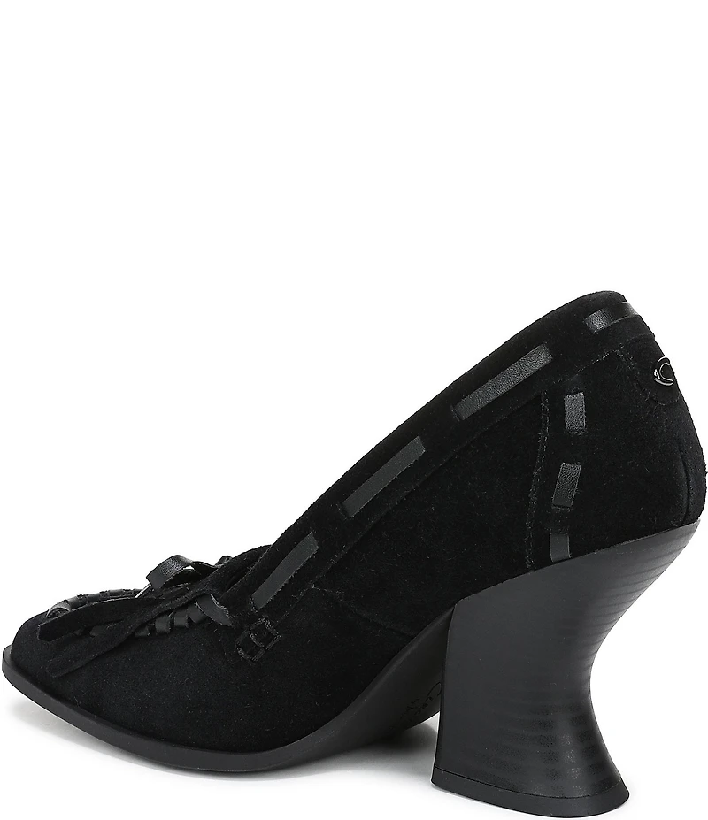 Circus NY by Sam Edelman Ainsley Suede Kiltie Bow Loafer Pumps