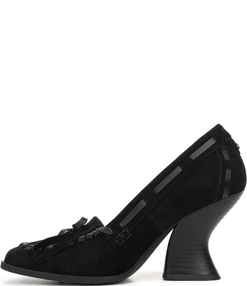 Circus NY by Sam Edelman Ainsley Suede Kiltie Bow Loafer Pumps