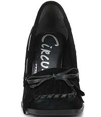 Circus NY by Sam Edelman Ainsley Suede Kiltie Bow Loafer Pumps