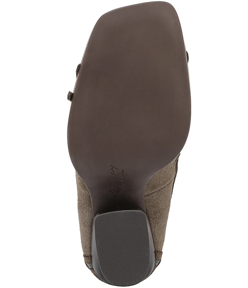 Circus NY by Sam Edelman Ainsley Suede Kiltie Bow Loafer Pumps