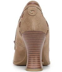 Circus NY by Sam Edelman Ainsley Suede Kiltie Bow Loafer Pumps
