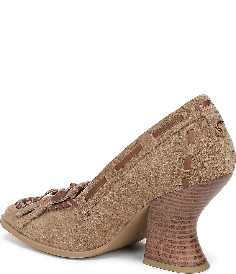 Circus NY by Sam Edelman Ainsley Suede Kiltie Bow Loafer Pumps