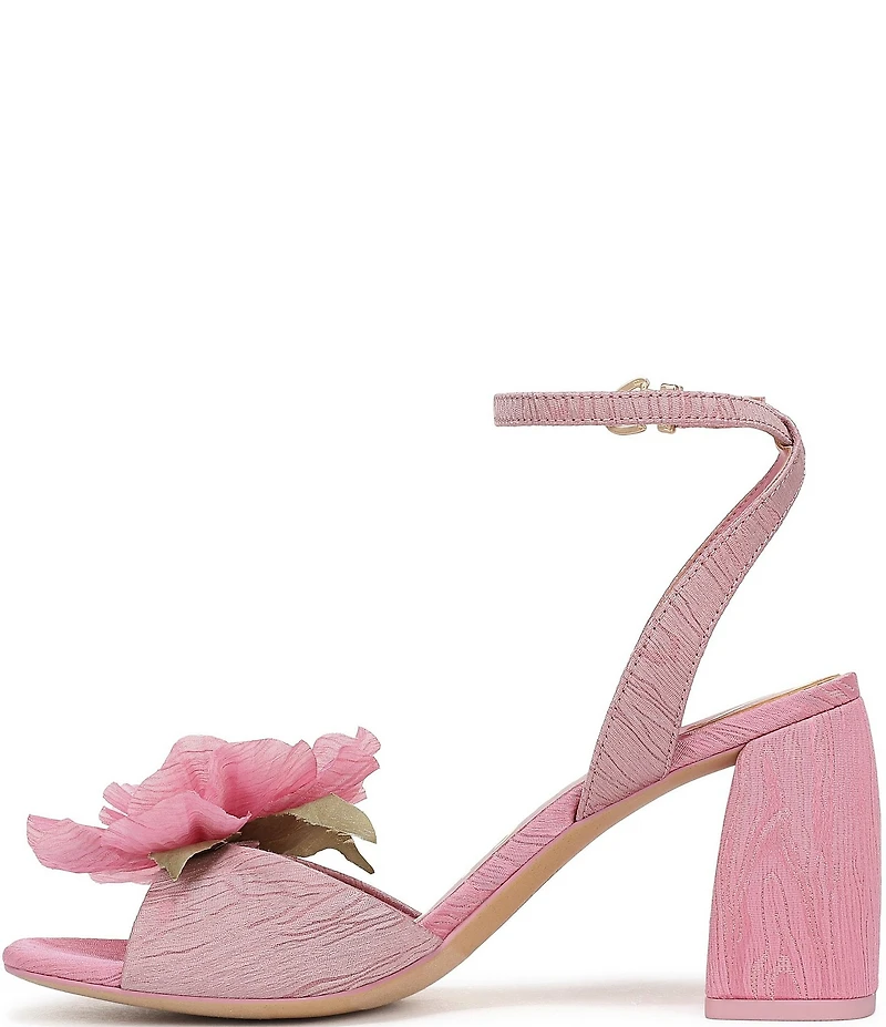 Circus NY by Sam Edelman Aria Flower Embellished Ankle Strap Dress Sandals