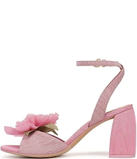 Circus NY by Sam Edelman Aria Flower Embellished Ankle Strap Dress Sandals
