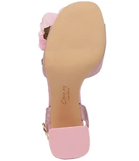 Circus NY by Sam Edelman Aria Flower Embellished Ankle Strap Dress Sandals