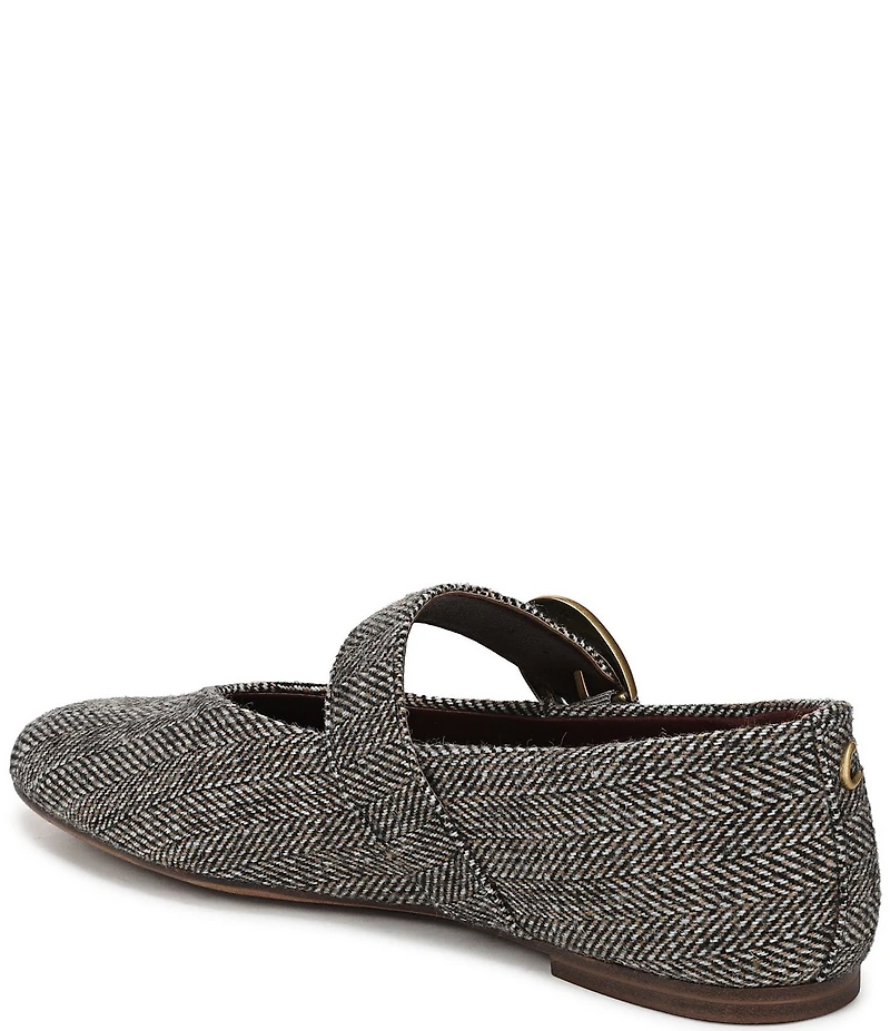Circus NY by Sam Edelman Bella Herringbone Mary Jane Ballerina Flats