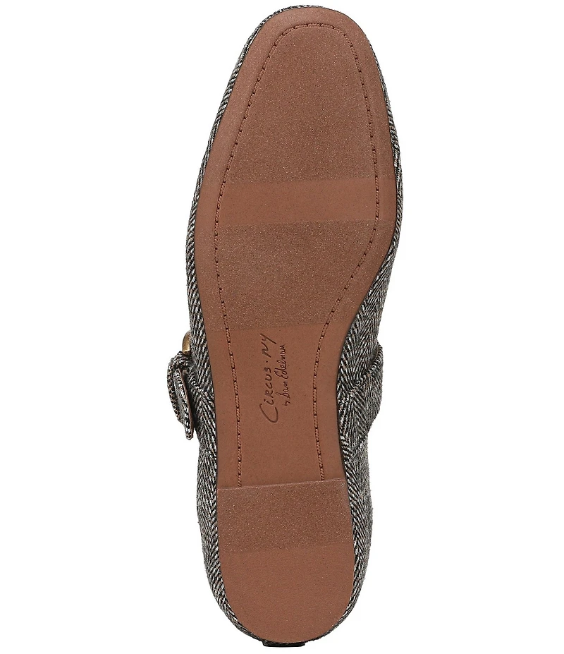 Circus NY by Sam Edelman Bella Herringbone Mary Jane Ballerina Flats