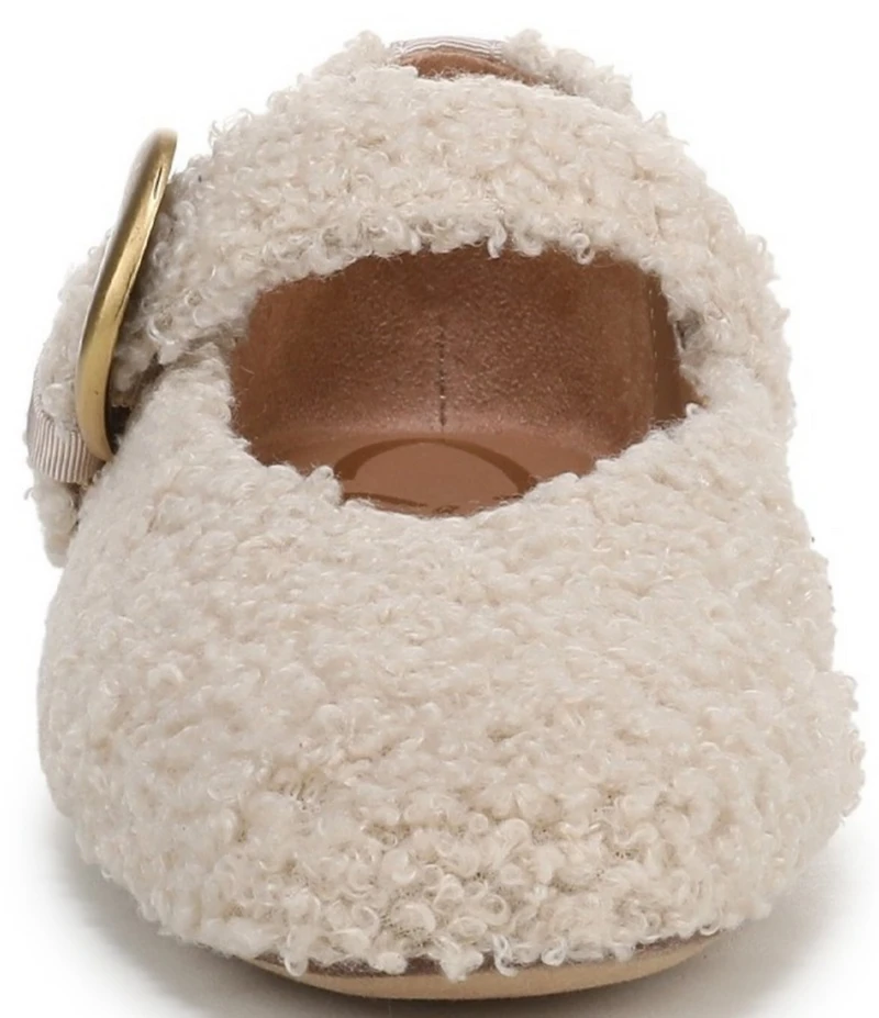 Circus NY by Sam Edelman Bella Plush Faux Shearling Mary Jane Ballerina Flats