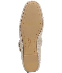 Circus NY by Sam Edelman Bella Plush Faux Shearling Mary Jane Ballerina Flats