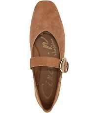 Circus NY by Sam Edelman Bella Suede Mary Jane Ballet Flats