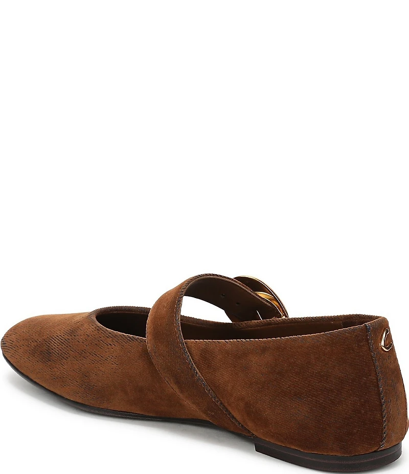 Circus NY by Sam Edelman Bella Velvet Mary Jane Ballet Flats