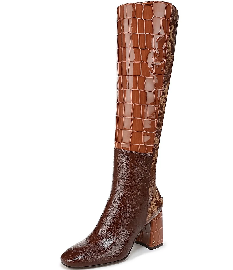 Circus NY by Sam Edelman Billie Patchwork Tall Dress Boots