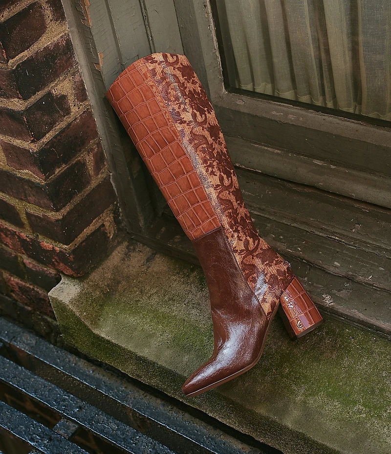 Circus NY by Sam Edelman Billie Patchwork Tall Dress Boots