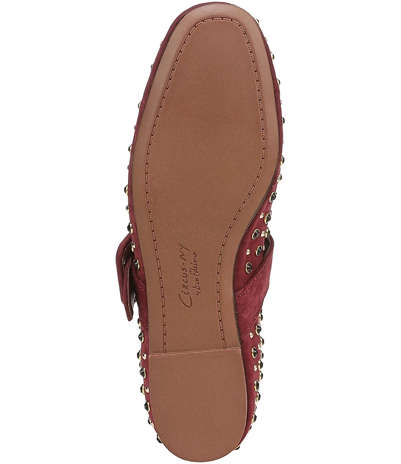 Circus NY by Sam Edelman Blaire Jewel Studded Mary Jane Flats