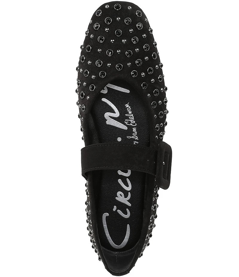 Circus NY by Sam Edelman Blaire Jewel Studded Mary Jane Flats