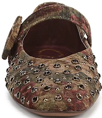 Circus NY by Sam Edelman Blaire Floral Jewel Studded Mary Jane Flats