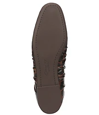 Circus NY by Sam Edelman Blythe Ruched Leopard Print Mary Jane Ballet Flats
