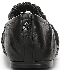Circus NY by Sam Edelman Blythe Ruched Leather Mary Jane Ballet Flats