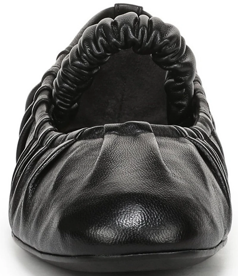Circus NY by Sam Edelman Blythe Ruched Leather Mary Jane Ballet Flats
