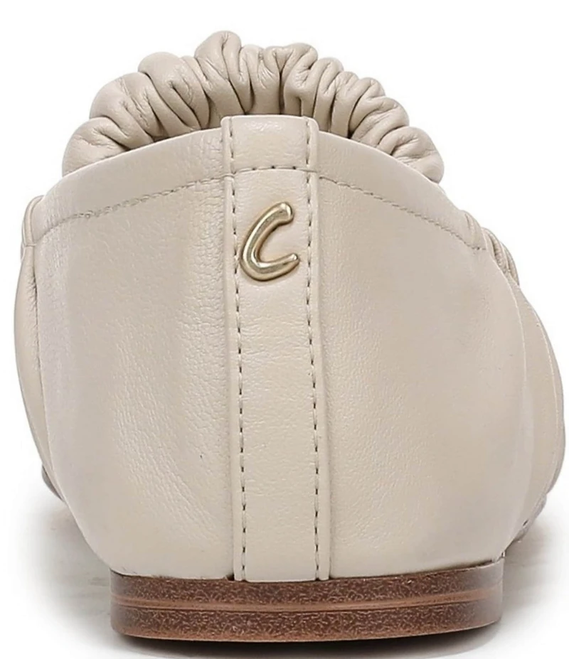 Circus NY by Sam Edelman Blythe Ruched Leather Mary Jane Ballet Flats