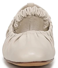 Circus NY by Sam Edelman Blythe Ruched Leather Mary Jane Ballet Flats