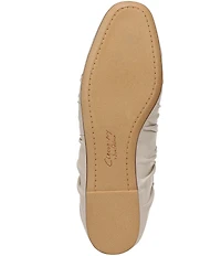 Circus NY by Sam Edelman Blythe Ruched Leather Mary Jane Ballet Flats