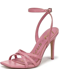 Circus NY by Sam Edelman Bria Patent Ankle Strap Dress Sandals