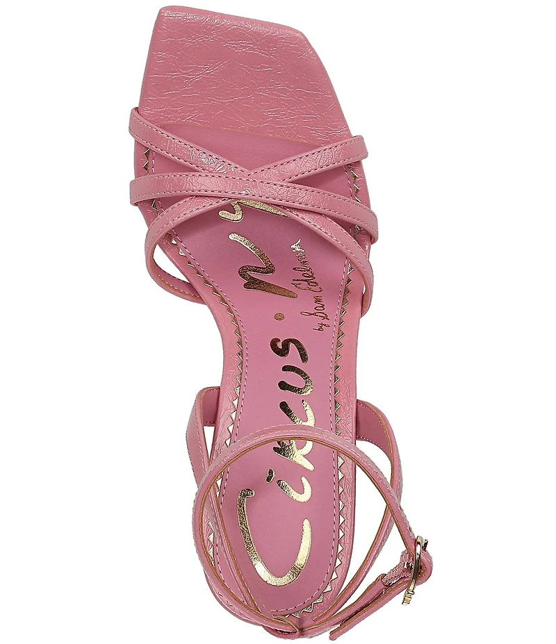 Circus NY by Sam Edelman Bria Patent Ankle Strap Dress Sandals