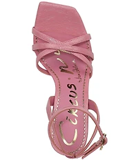 Circus NY by Sam Edelman Bria Patent Ankle Strap Dress Sandals