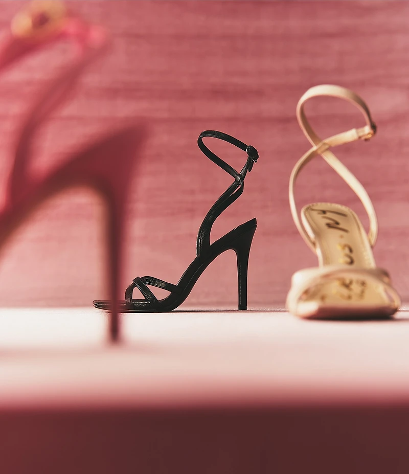 Circus NY by Sam Edelman Bria Patent Ankle Strap Dress Sandals