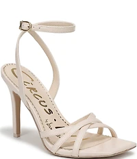 Circus NY by Sam Edelman Bria Patent Ankle Strap Dress Sandals