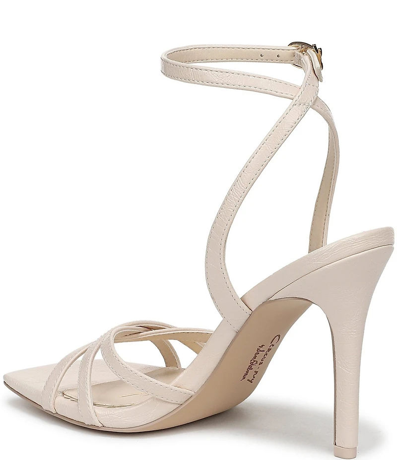 Circus NY by Sam Edelman Bria Patent Ankle Strap Dress Sandals