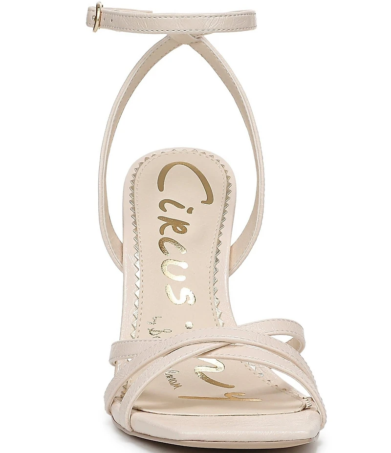 Circus NY by Sam Edelman Bria Patent Ankle Strap Dress Sandals