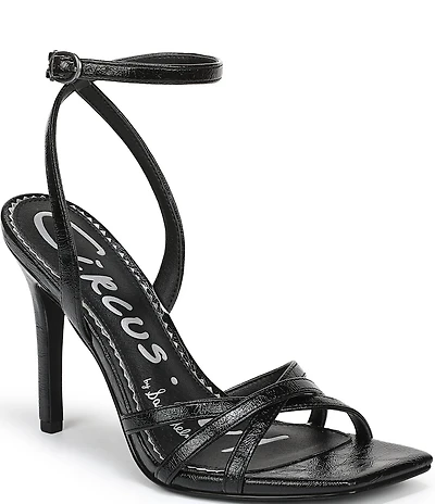 Circus NY by Sam Edelman Bria Patent Ankle Strap Dress Sandals
