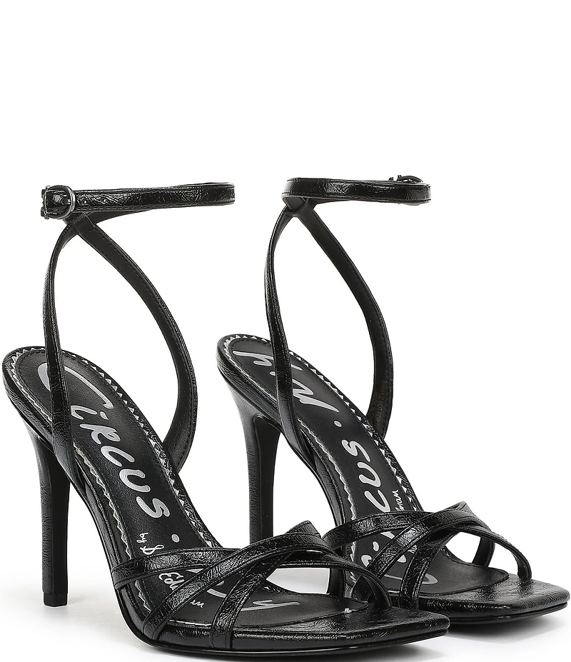 Circus NY by Sam Edelman Bria Patent Ankle Strap Dress Sandals