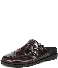 Circus NY by Sam Edelman Claudia Brogue Double Buckle Mary Jane Mules