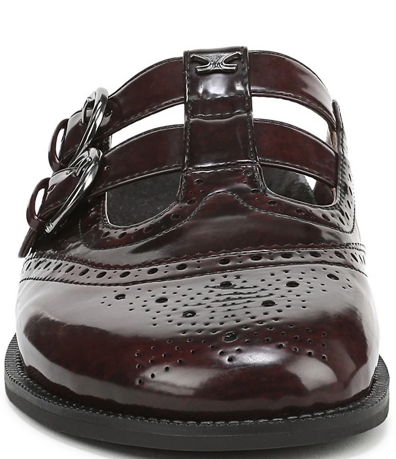 Circus NY by Sam Edelman Claudia Brogue Double Buckle Mary Jane Mules