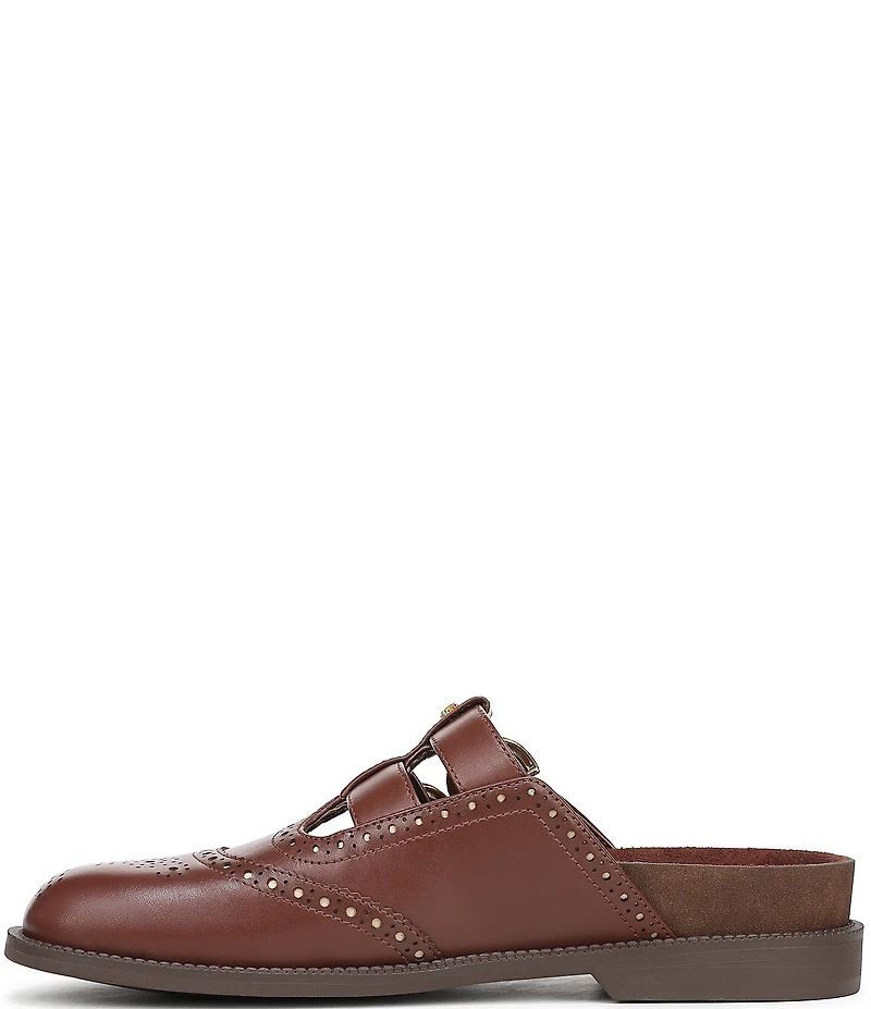 Circus NY by Sam Edelman Claudia Leather Brogue Double Buckle Mary Jane Mules