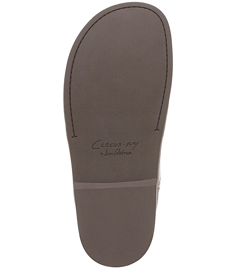 Circus NY by Sam Edelman Claudia Leather Brogue Double Buckle Mary Jane Mules