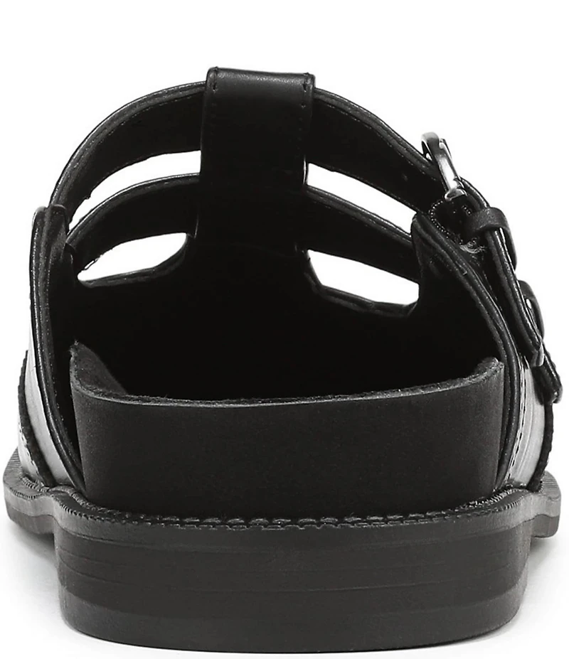 Circus NY by Sam Edelman Claudia Leather Brogue Double Buckle Mary Jane Mules