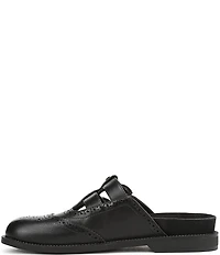 Circus NY by Sam Edelman Claudia Leather Brogue Double Buckle Mary Jane Mules