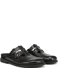 Circus NY by Sam Edelman Claudia Leather Brogue Double Buckle Mary Jane Mules