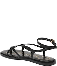 Circus NY by Sam Edelman Dakota Leather Ankle Wrap Thong Sandals
