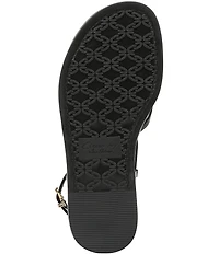 Circus NY by Sam Edelman Dakota Leather Ankle Wrap Thong Sandals