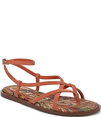 Circus NY by Sam Edelman Dakota Suede Ankle Strap Thong Sandals