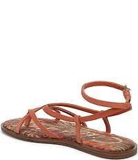 Circus NY by Sam Edelman Dakota Suede Ankle Strap Thong Sandals
