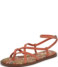 Circus NY by Sam Edelman Dakota Suede Ankle Strap Thong Sandals