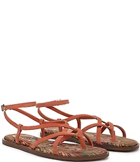 Circus NY by Sam Edelman Dakota Suede Ankle Strap Thong Sandals