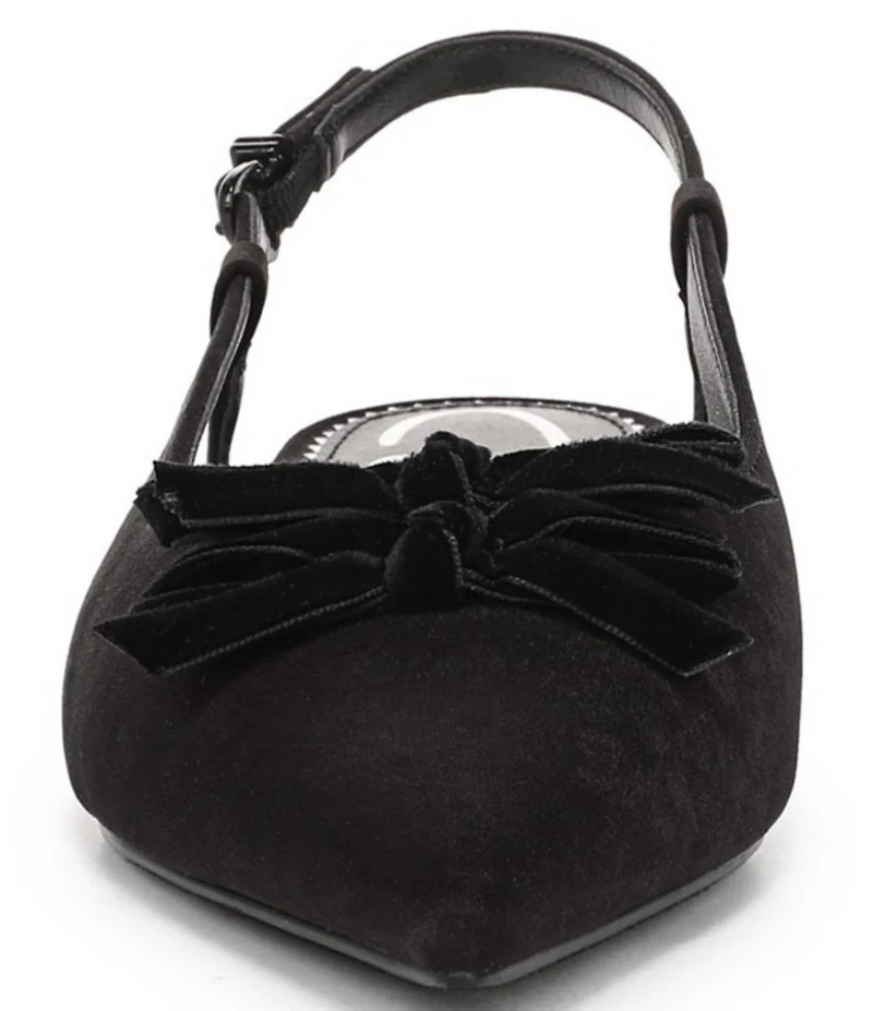 Circus NY by Sam Edelman Delanie Pointed Toe Bow Detail Dress Slingback Flats