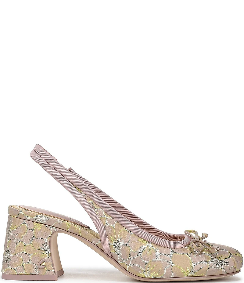 Circus NY by Sam Edelman Diane Floral Bow Slingback Pumps